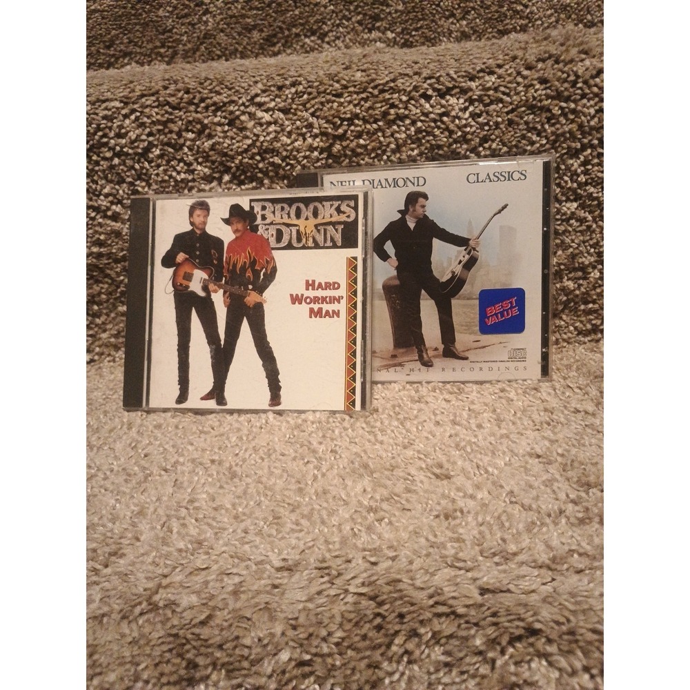 Set of CD's. Neil Diamond & Brooks and Dunn